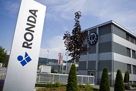 Ronda factory in Switzerland