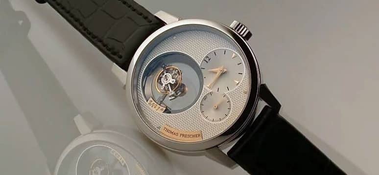 Tourbillon de triple eje by Prescher