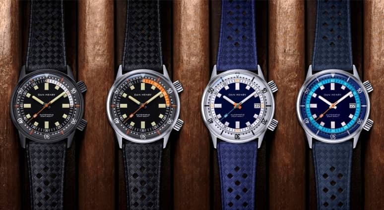 relojes Dan Henry 1970 Automatic Diver Hero